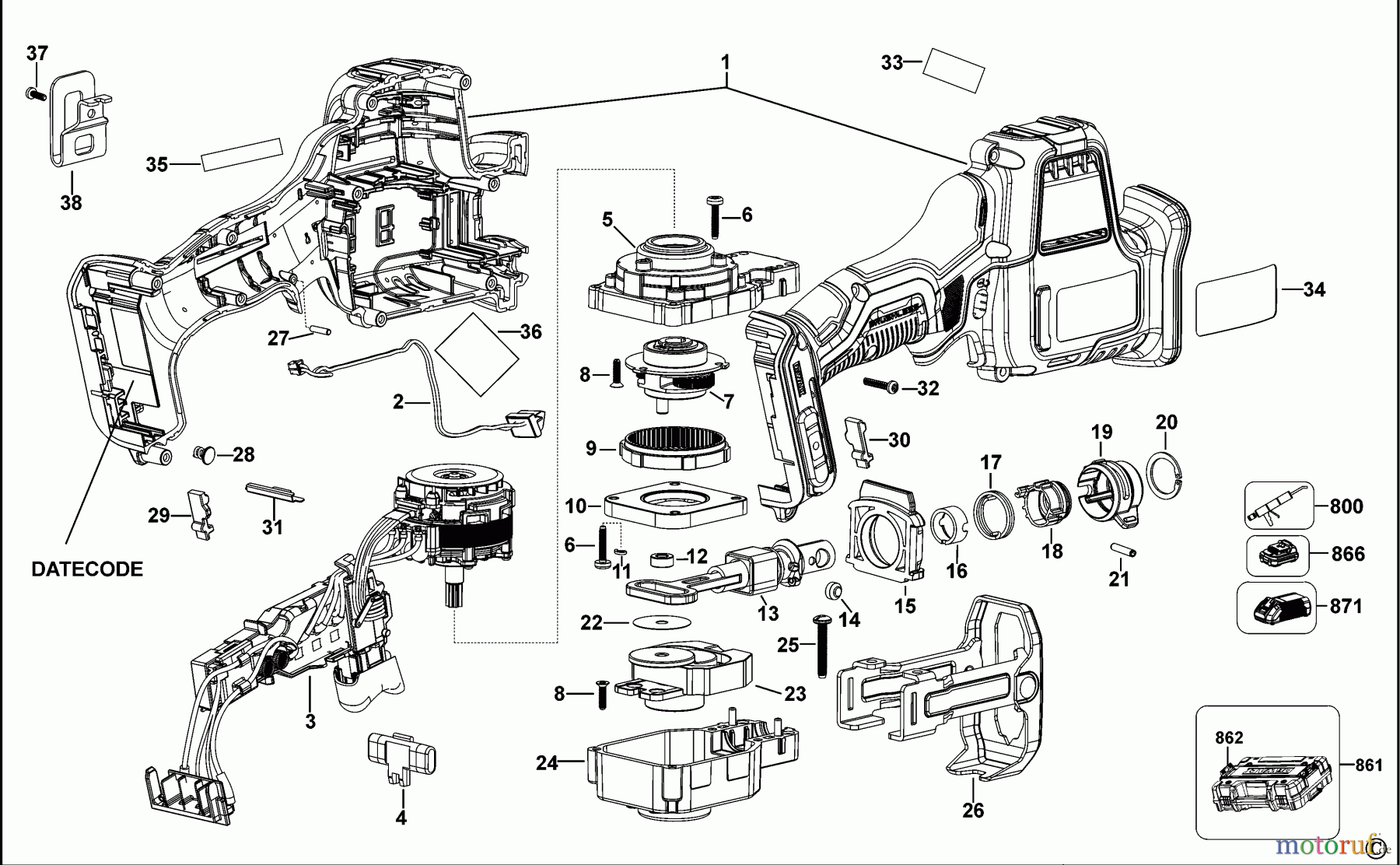 DEWALT HOLZARBEITEN SCHNEIDESÄGEN AKKU SÄBELSÄGE DCS369 Seite 1