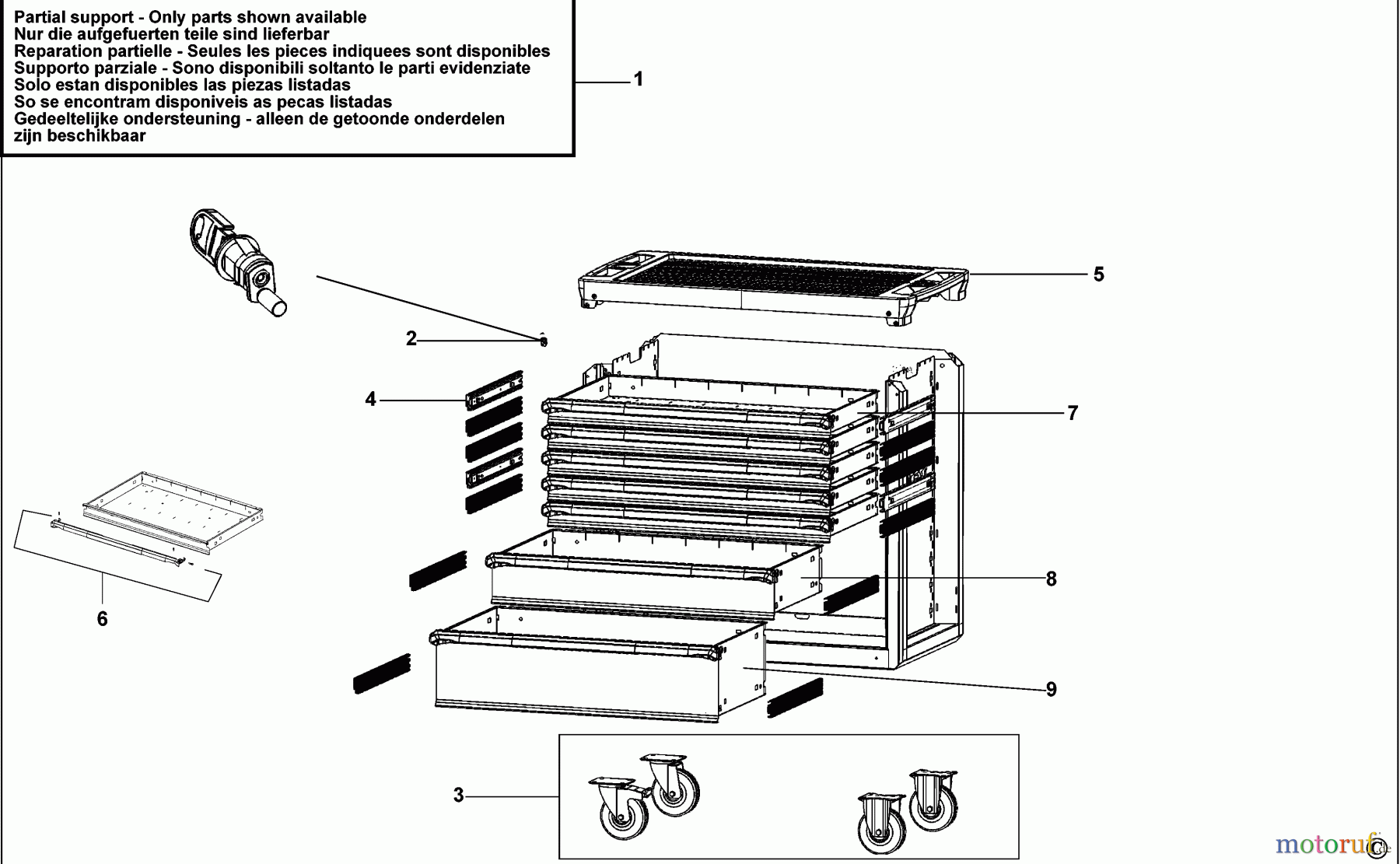 EXPERT STORAGE WERKSTATTWAGEN E010159 Seite 1