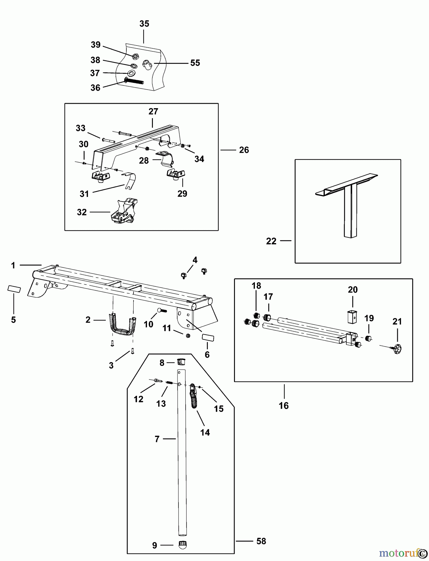 BLACK+DECKER INNENAUSSTATTUNG SÄGE GEHRUNGSSÄGE BEZ100 Seite 1