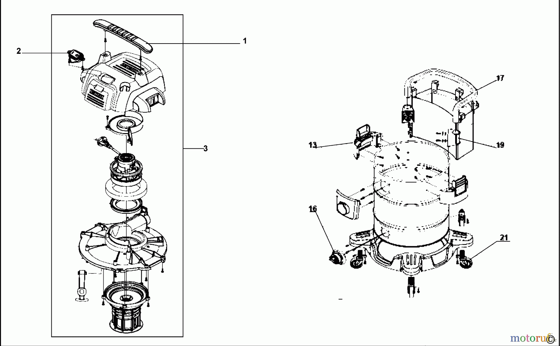  DEWALT VAKUUMEXTRAKTOREN STAUBSAUGER DXV38S Seite 1