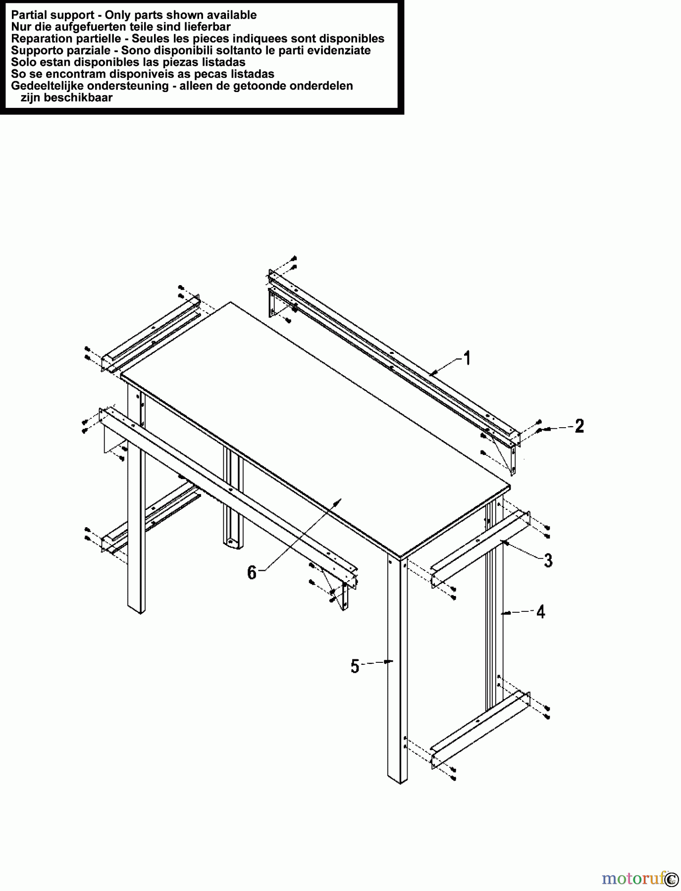  STANLEY STORAGE WORKCENTRES WERKBANK STST97998-1 Seite 1