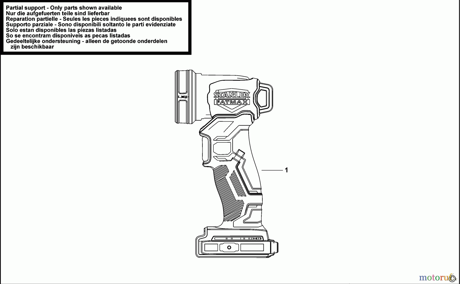 STANLEY ATTTACHMENTS & ACCESSORIES TORCHES TASCHENLAMPE SFMCL020B Seite 1