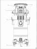 DEWALT STAUBSAUGER DXV30SA Ersatzteile Seite 1
