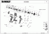DEWALT CDLS DRILLS 18V BOHRER/ANTRIEB DCD800P2T Ersatzteile Seite 1