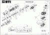 BTI DREHHAMMER 9100783-QS Ersatzteile Seite 1