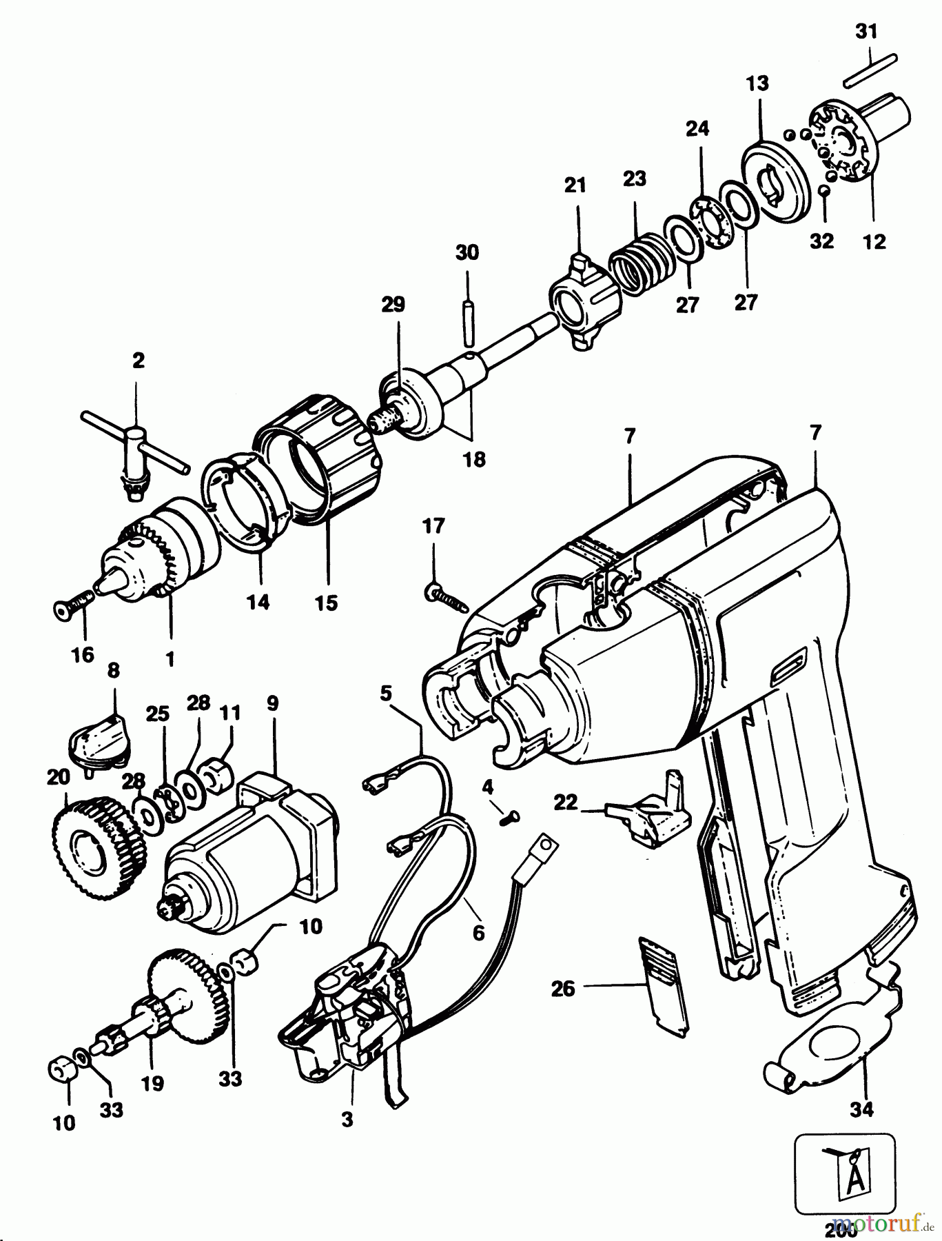 BLACK+DECKER INNENAUSSTATTUNG BOHRER BOHRER PL89------B Seite 1