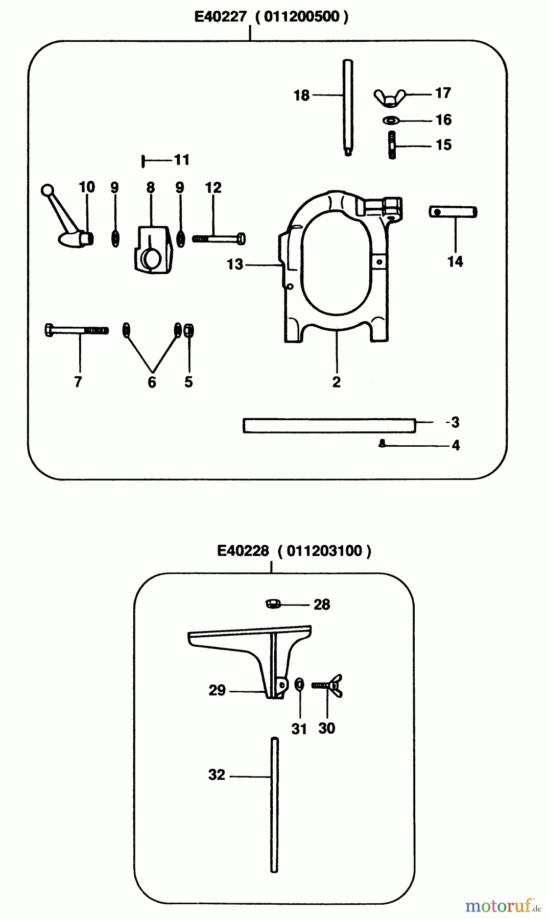  ELU ACCESSORIES ACCESSORIES, ATTACHMENTS & UNPOWERED FRSERSORTIMENT E40228 Seite 1