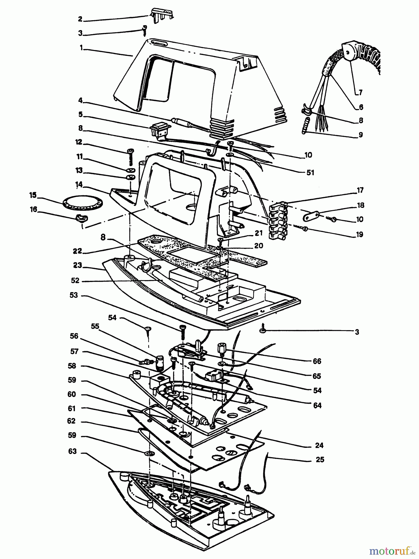  BLACK+DECKER HAUSHALT BÜGELEISEN  EISEN SR150-----B Seite 1