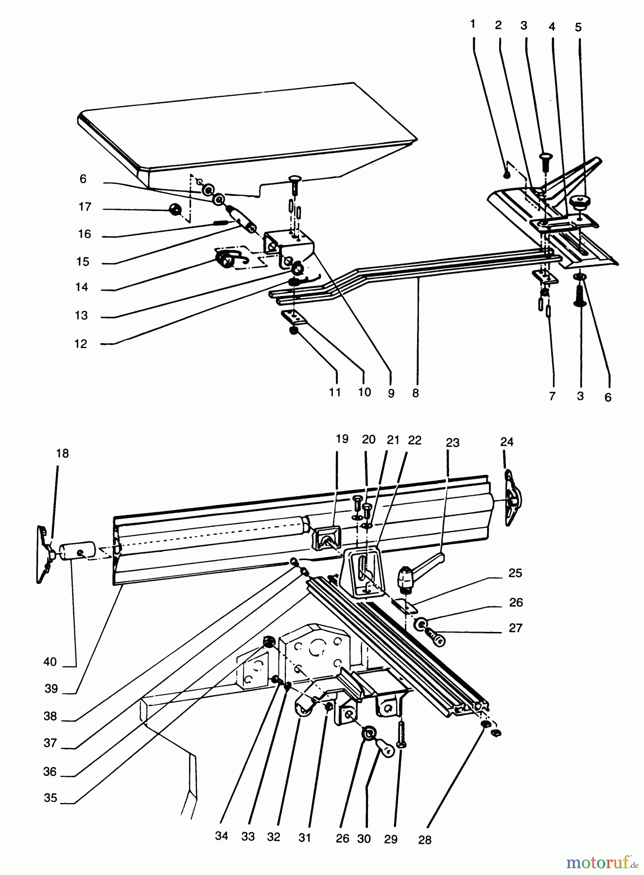  DEWALT HOLZARBEITEN PLANER DICKENHOBELMASCHINEN HOBEL-SPANNTIEFEN DW1153----E Seite 1
