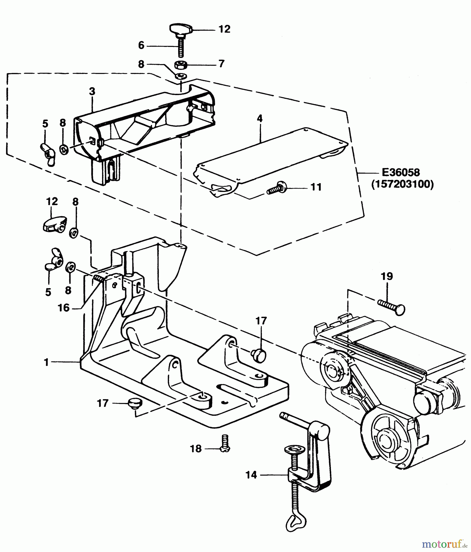 ELU ACCESSORIES ACCESSORIES, ATTACHMENTS & UNPOWERED FUEHRUNG 157203100 Seite 1