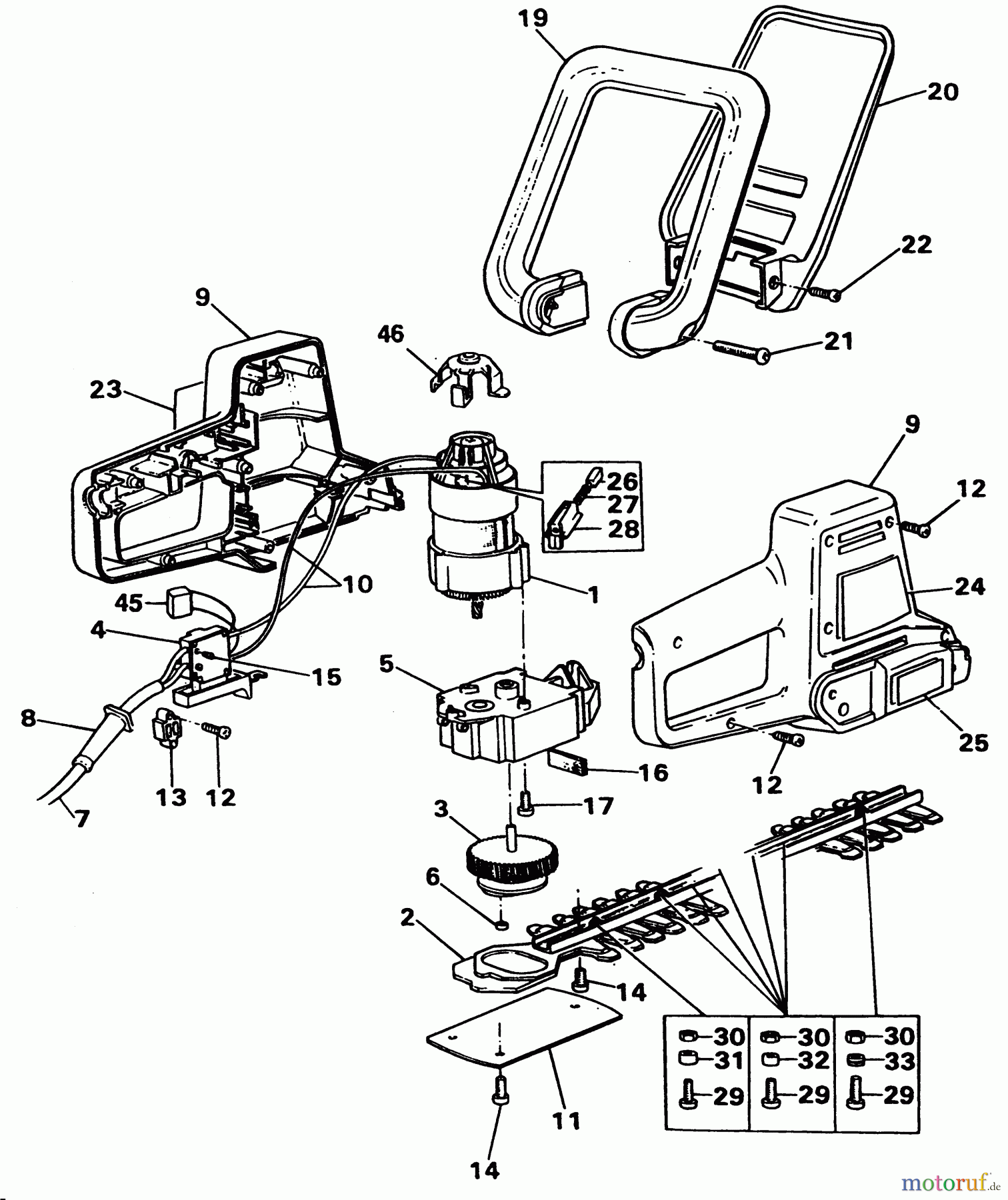 BLACK+DECKER AUSSERHALB HECKENSCHEREN, FADENTRIMMER, SCHEREN HECKENSCHERE GT240 Seite 1