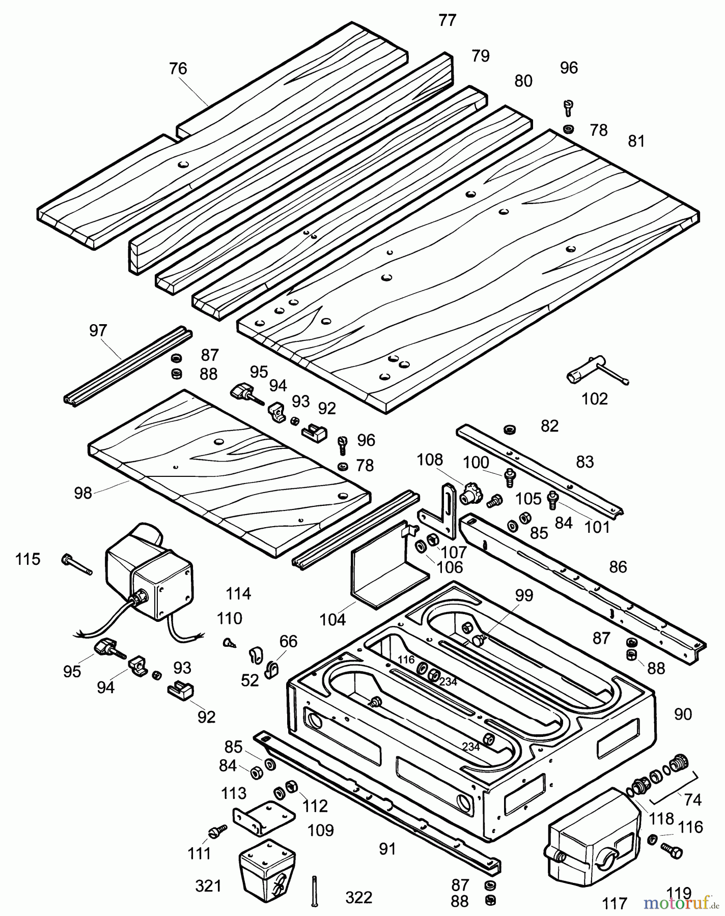 DEWALT HOLZARBEITEN RADIALKREISSÄGEN RADIALARMSÄGE DW1253 Seite 2