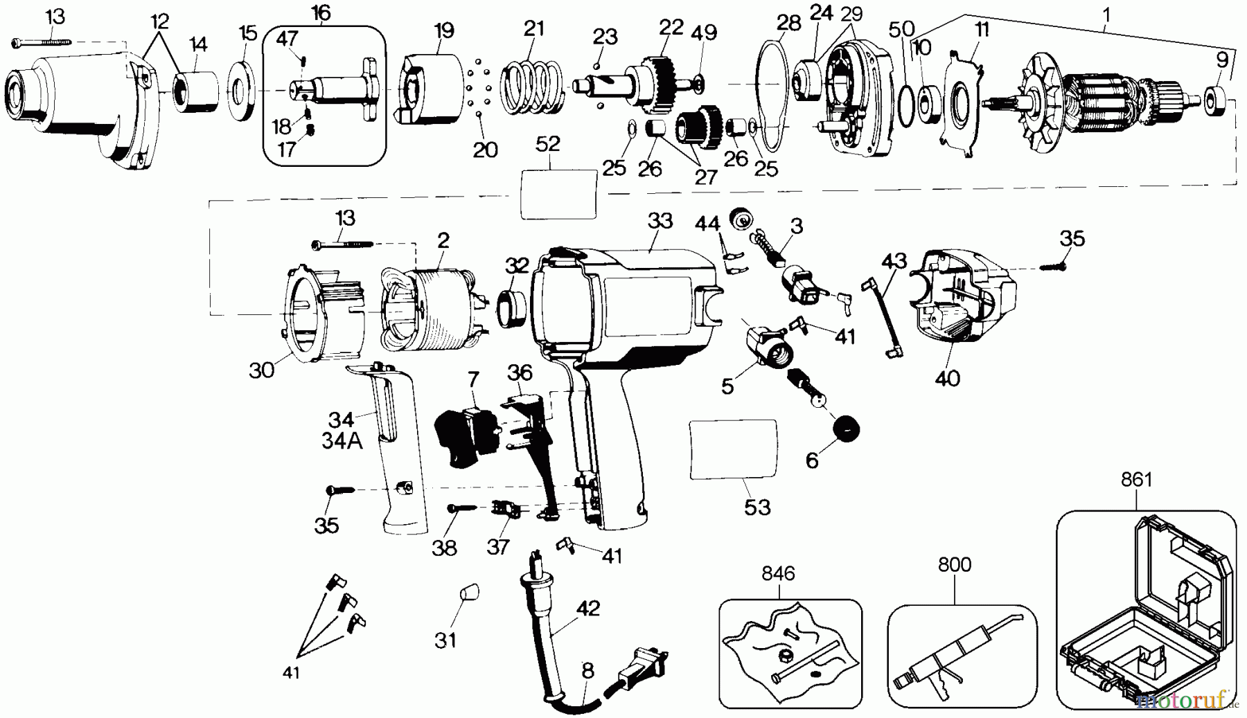 DEWALT Divers 1/2 IMPACT KIT DW290K Seite 1