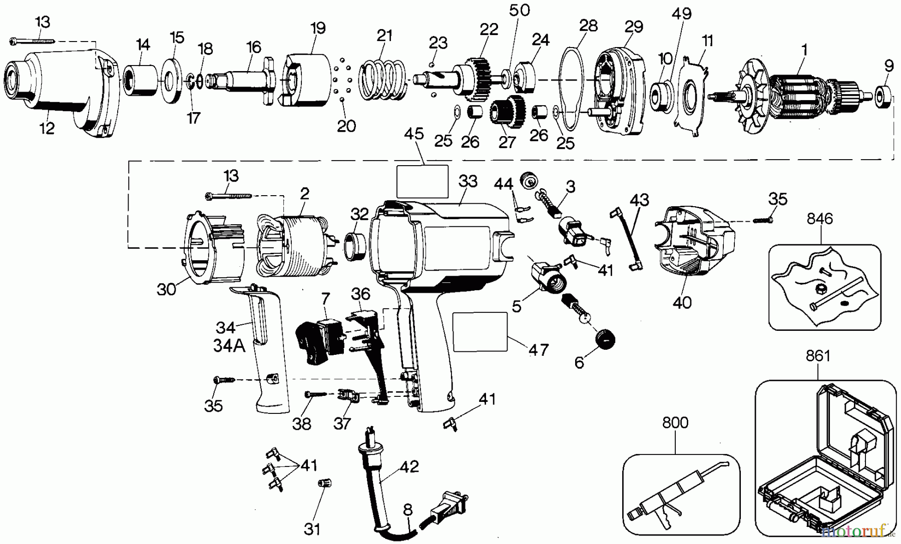 DEVILBISS Divers 1/2 IMPACT WRENCH 27997 Seite 1