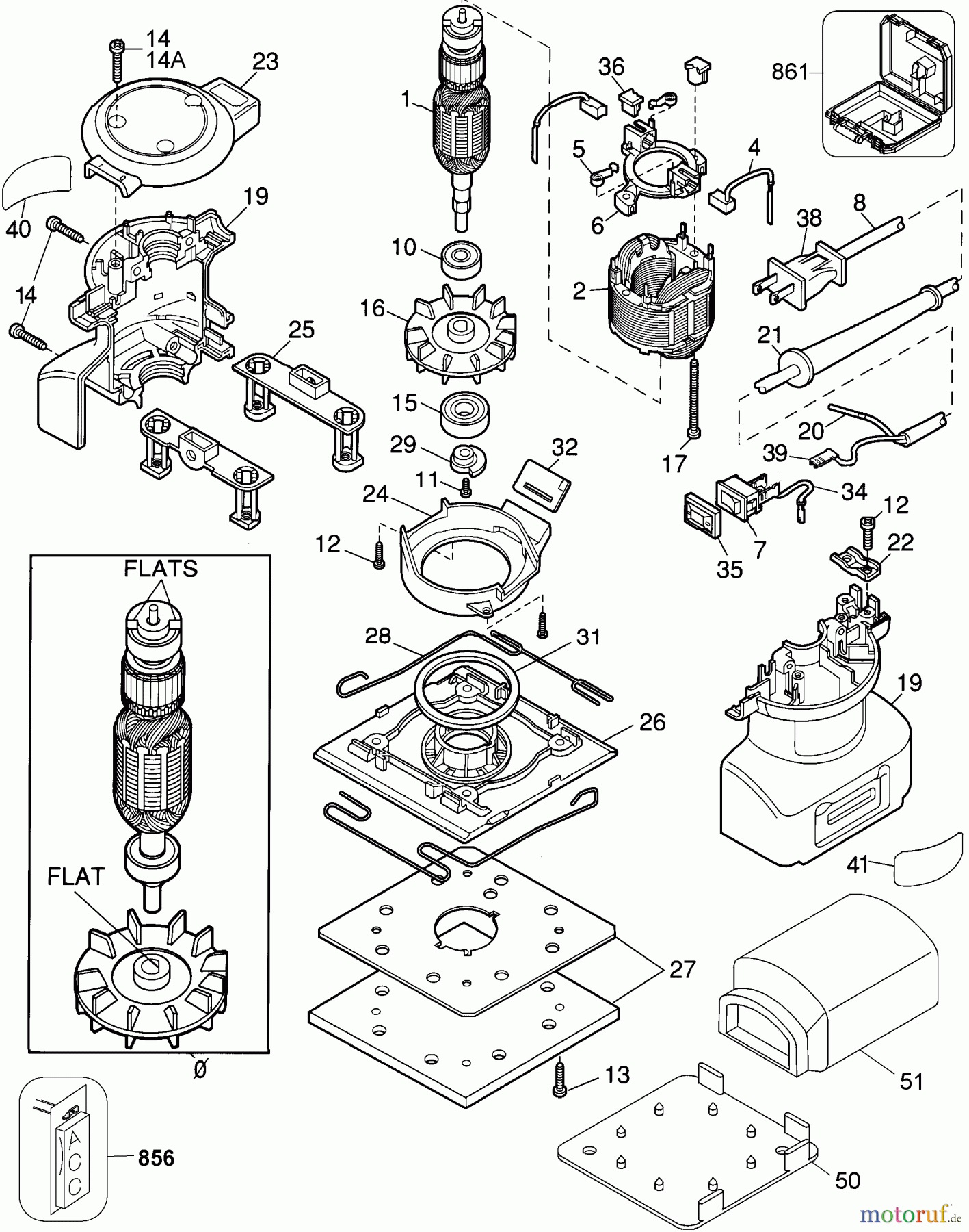 DEWALT Divers 1/4 SHT FIN.SDR DW412 Seite 1