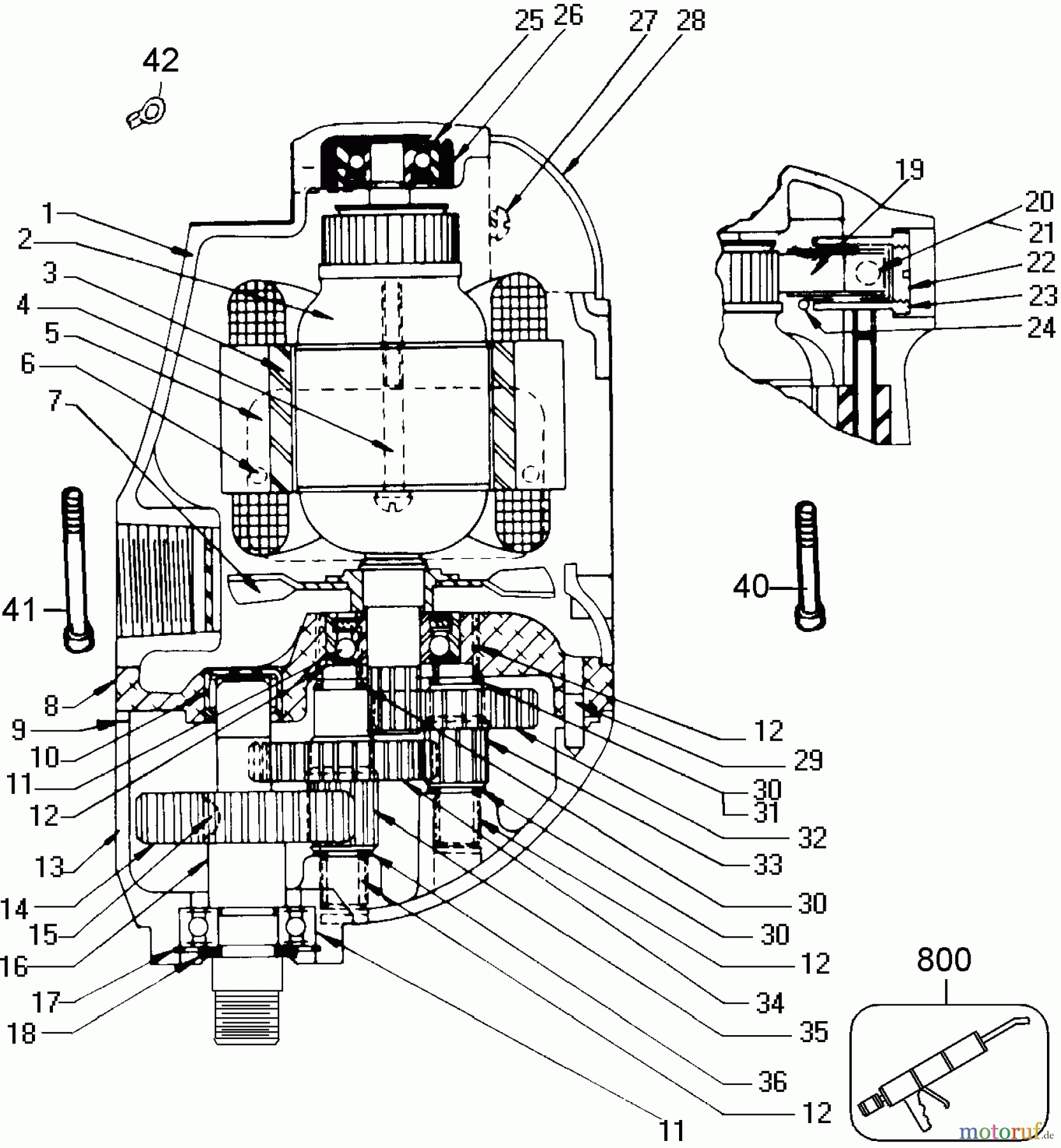 BLACK+DECKER Divers GEARMOTOR 1320-98 Seite 1