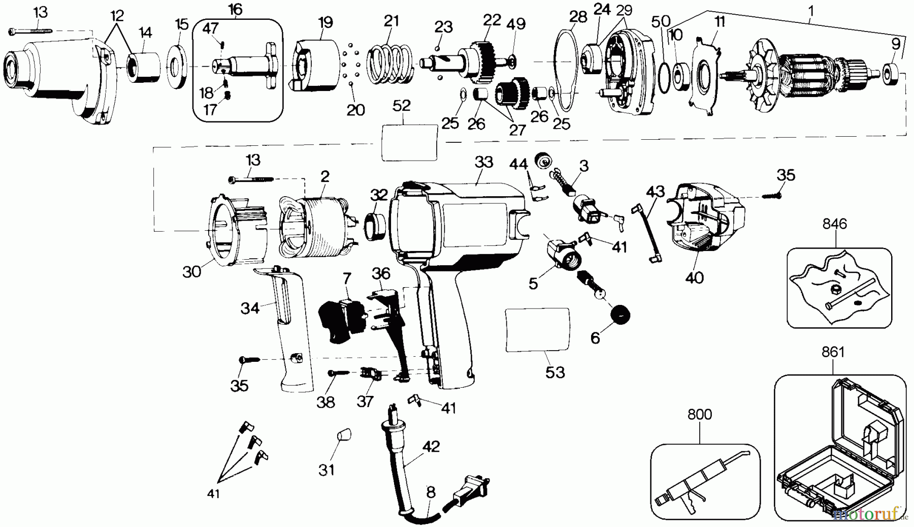  BLACK+DECKER Divers 1/2 IMPACT WRENCH 2214-90 Seite 1