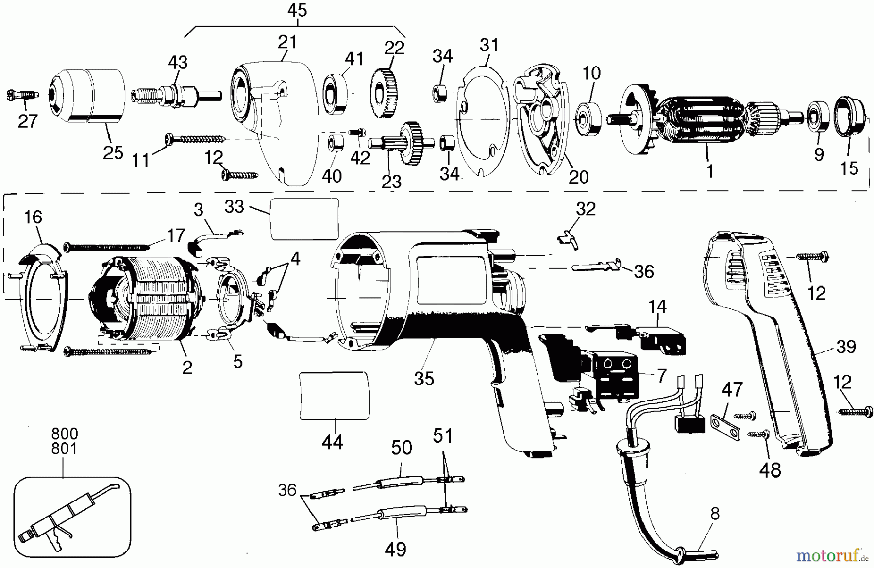  BLACK+DECKER PROFESSIONELL BOHRER, MAGNETBOHRMASCHINE, GEWINDESCHNEIDER KYLS.CHK.DRILL-AUSTRALIA 1187-AU Seite 1