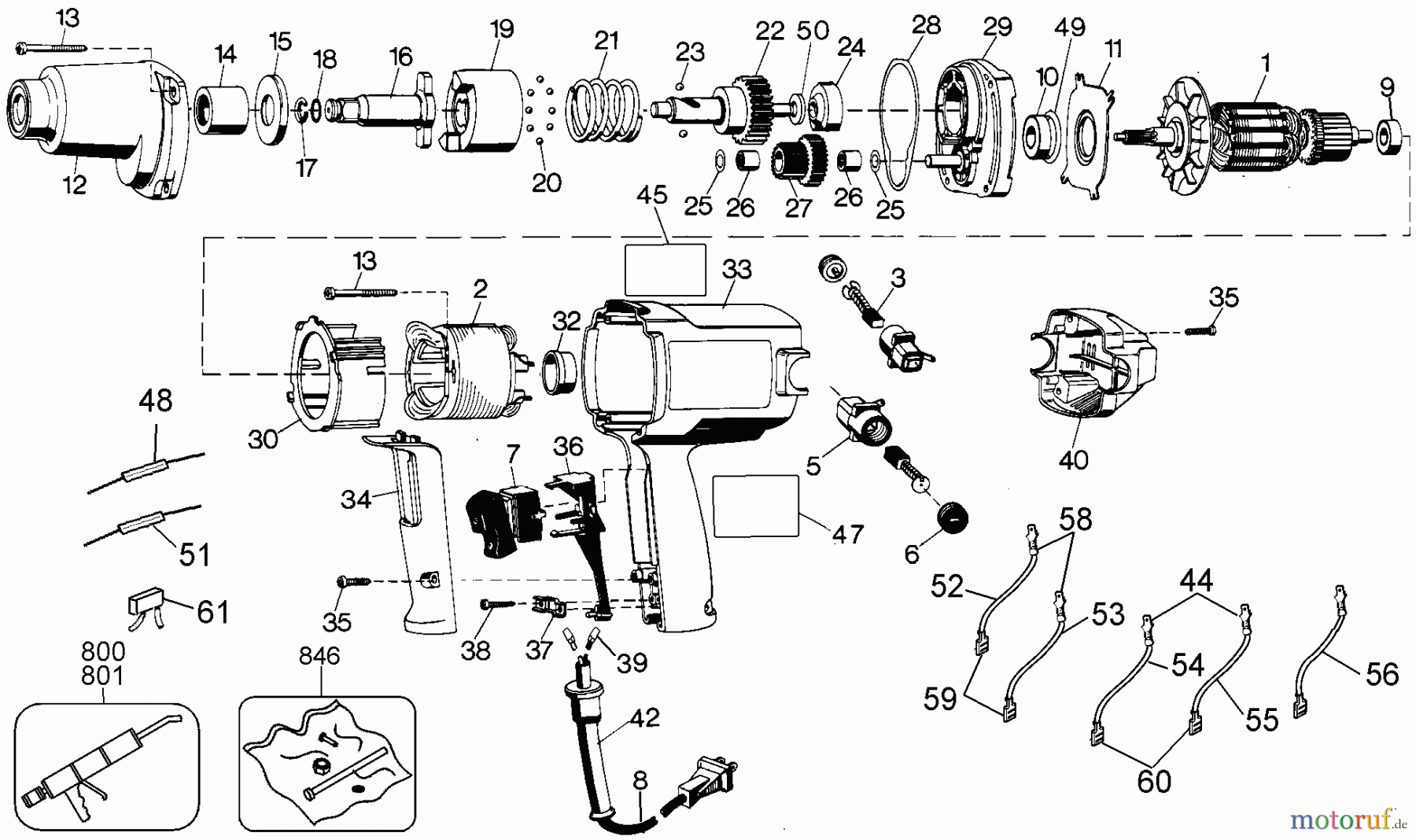  BLACK+DECKER PROFESSIONELL SCHRAUBENDREHER, KNARREN UND SCHRAUBENSCHLÜSSEL SCHLAGSCHRAUBENSCHL. 2674-34 Seite 1
