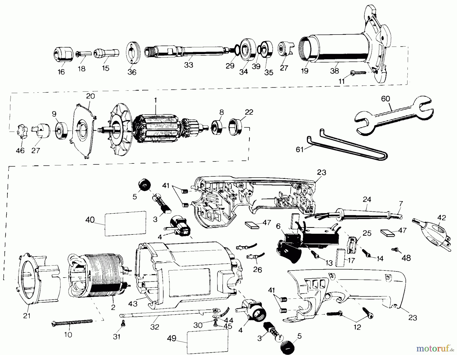 BLACK+DECKER PROFESSIONELL SCHLEIFMASCHINEN, POLIERMASCHINEN UND EINFÄDLER FORMSCHLEIFER 4292 Seite 1