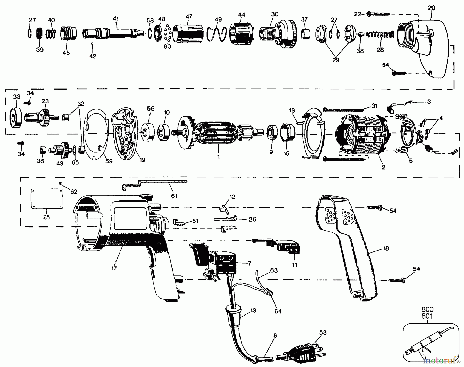 BLACK+DECKER INNENAUSSTATTUNG SCHRAUBENDREHER, KNARREN UND SCHRAUBENSCHLÜSSEL M/S VERSA-CLUTCH SCRUGUN 5274 Seite 1