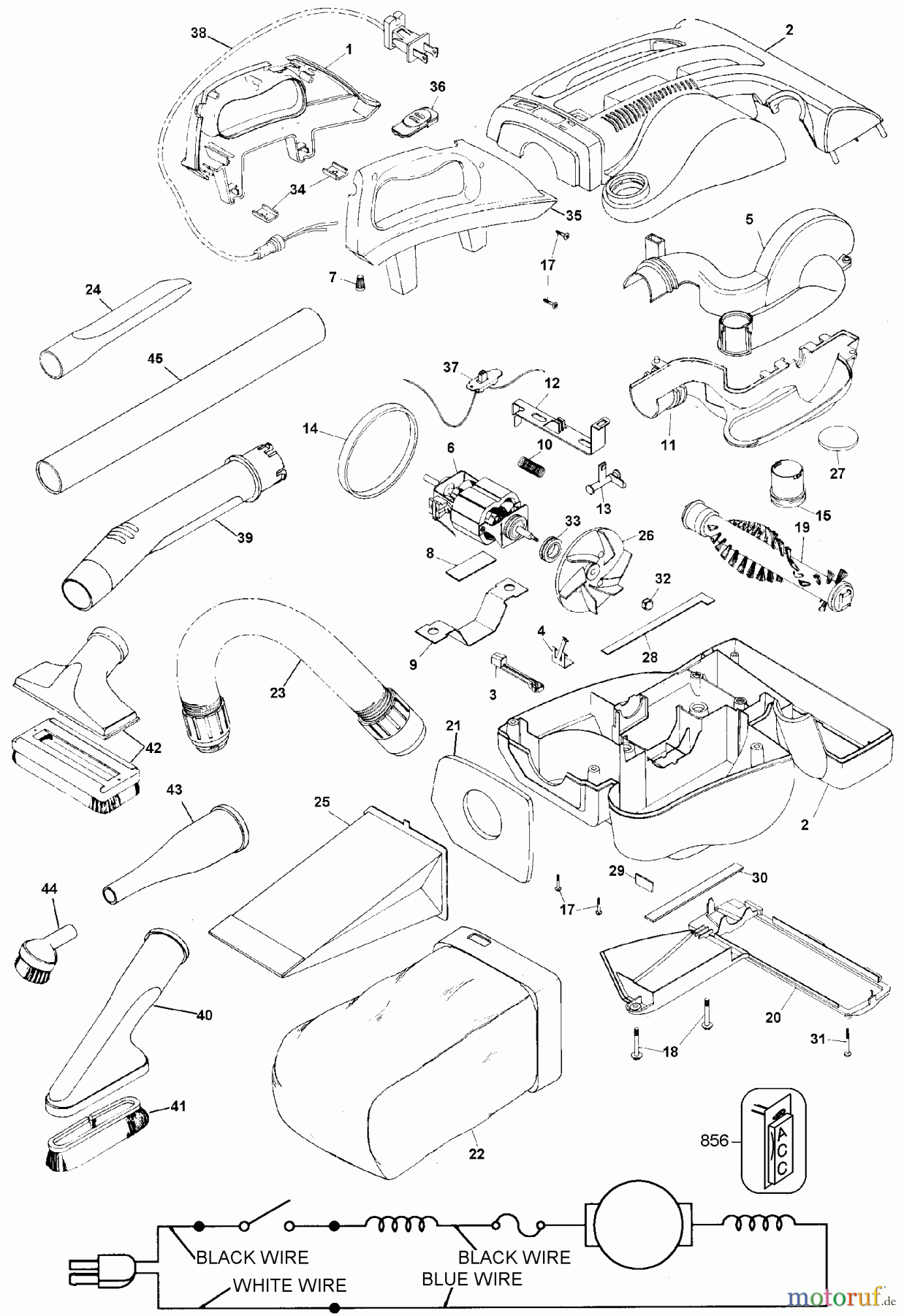 BLACK+DECKER HAUSHALT REINIGUNG COLLECTOR W/ACC AC8300 Seite 1