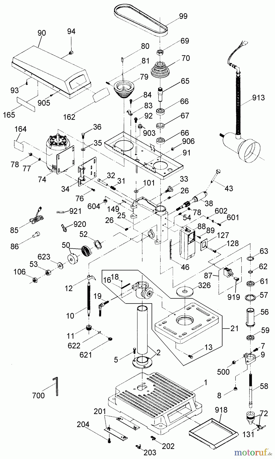 BLACK+DECKER Divers STEPUP DRILL PRESS DP600 Seite 1