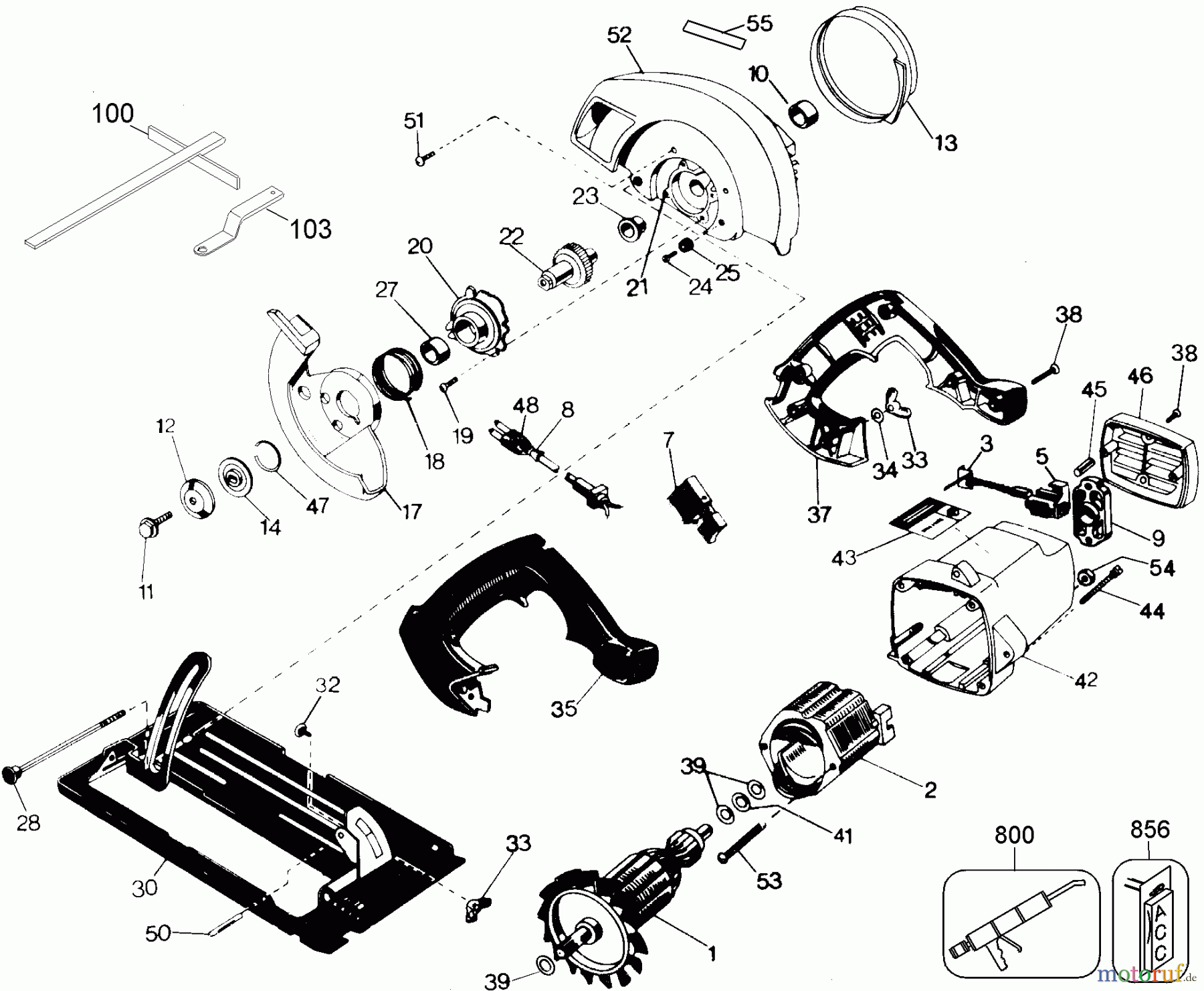 BLACK+DECKER Divers 71/4 CIRC.SAW - CANADA 7358-04 Seite 1