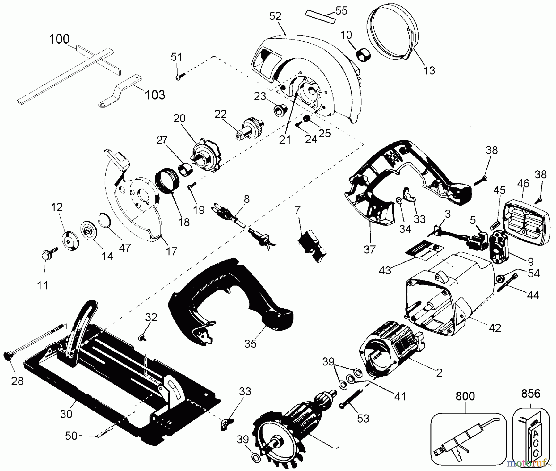  BLACK+DECKER Divers 7-1/4 CIR.SAW-BRAZIL 7358-34 Seite 1