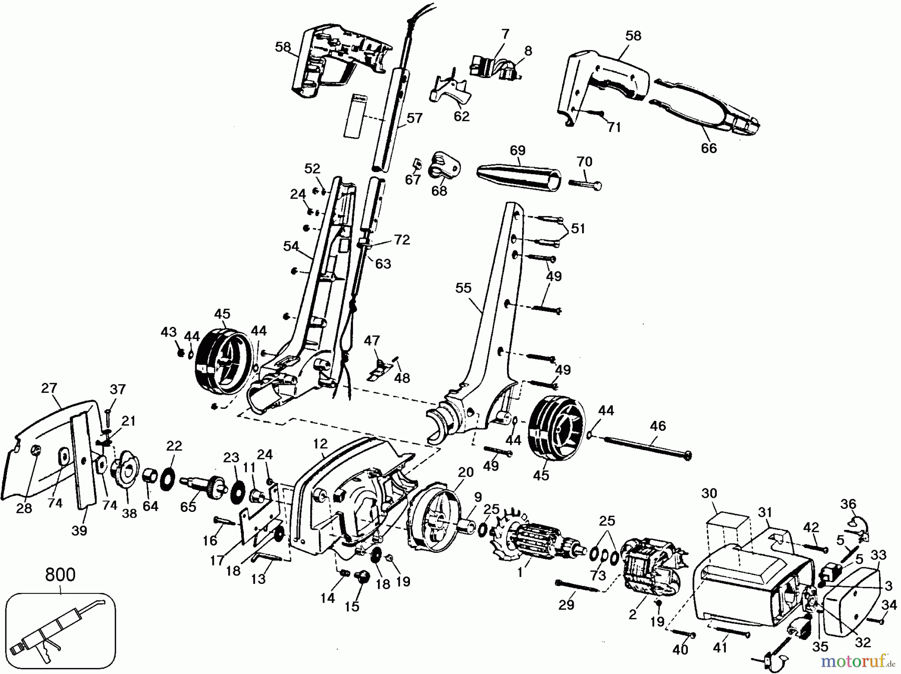 BLACK+DECKER Divers 1-1/2 HP EDGER LE400 Seite 1