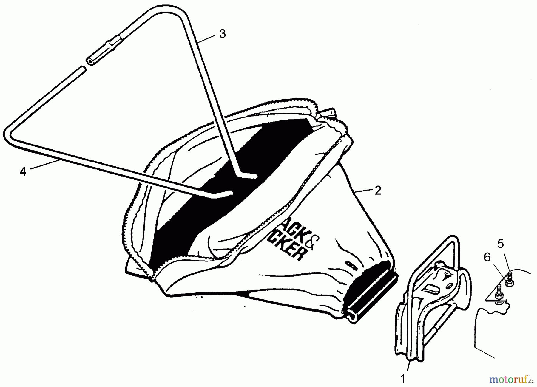 BLACK+DECKER Divers GRASS CATCHER 8000 LM-346 Seite 1