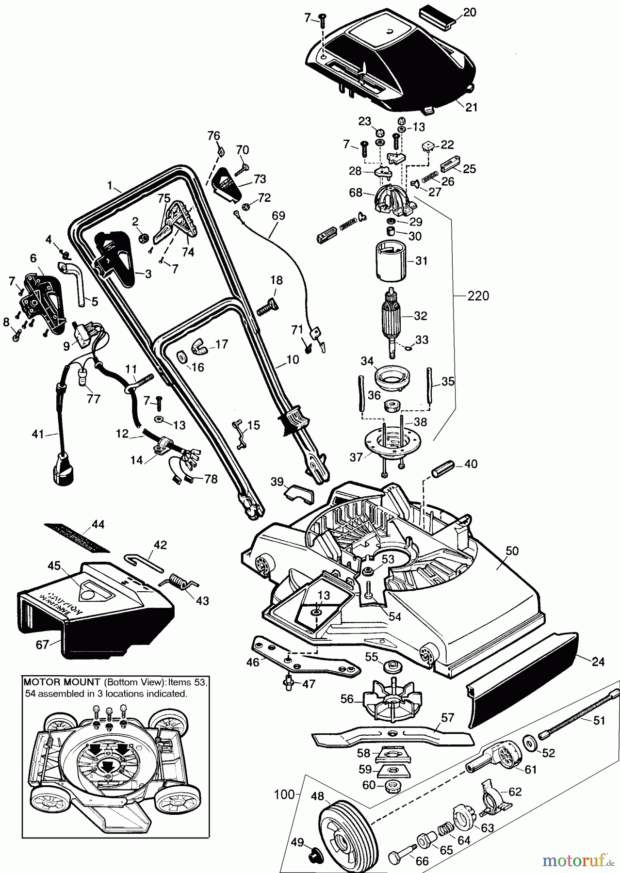 BLACK+DECKER AUSSERHALB HECKENSCHEREN, FADENTRIMMER, SCHEREN FLIP OVER HANDLE MO M200-BDK Seite 1