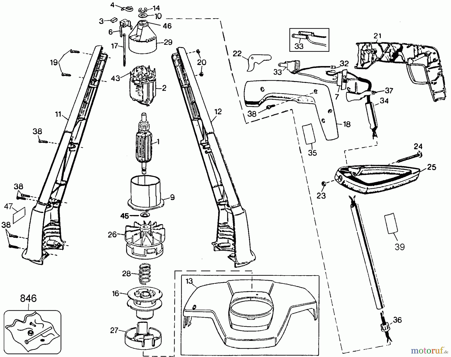 BLACK+DECKER Divers 10IN STRIMMER ST300-BDK Seite 1