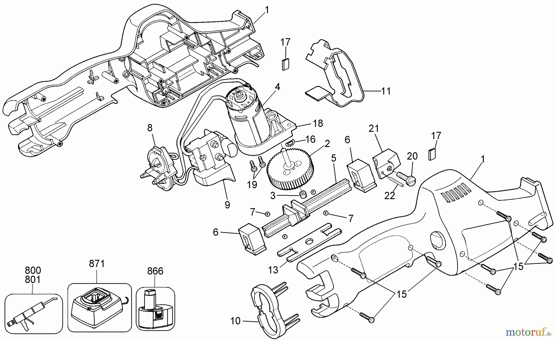 BLACK+DECKER INNENAUSSTATTUNG SÄGE MULTI-PURPOSE SAW 11264 Seite 1