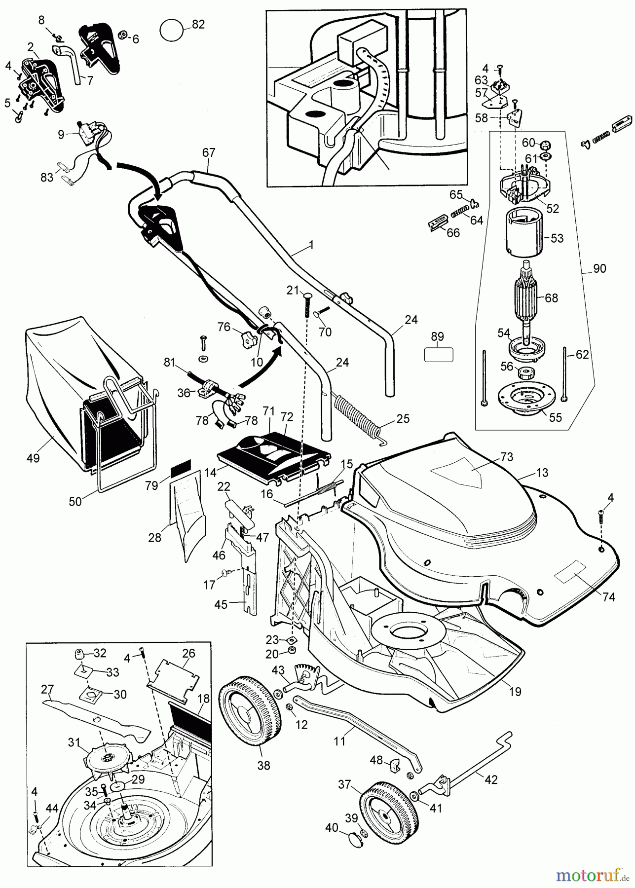 BLACK+DECKER Divers 19 CRAFTS ELEC MOWER 37051 Seite 1
