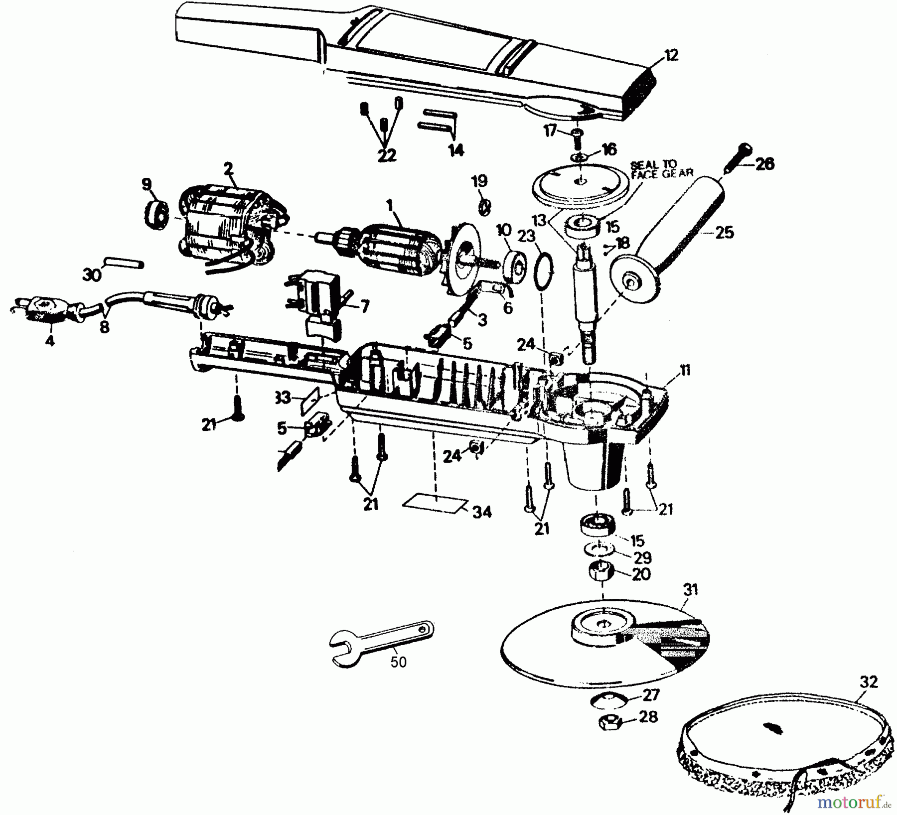  OEM Black und Decker Divers SCHLEIFER/PLOIERER 24631 Seite 1