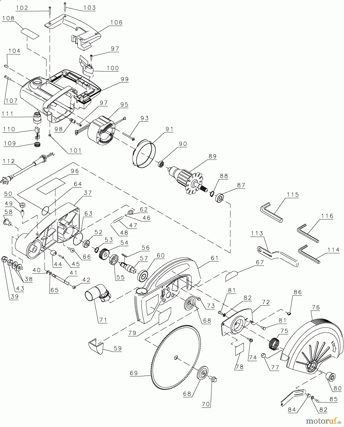 BLACK+DECKER Divers 10-INCH MITER SAW BT1000 Seite 1