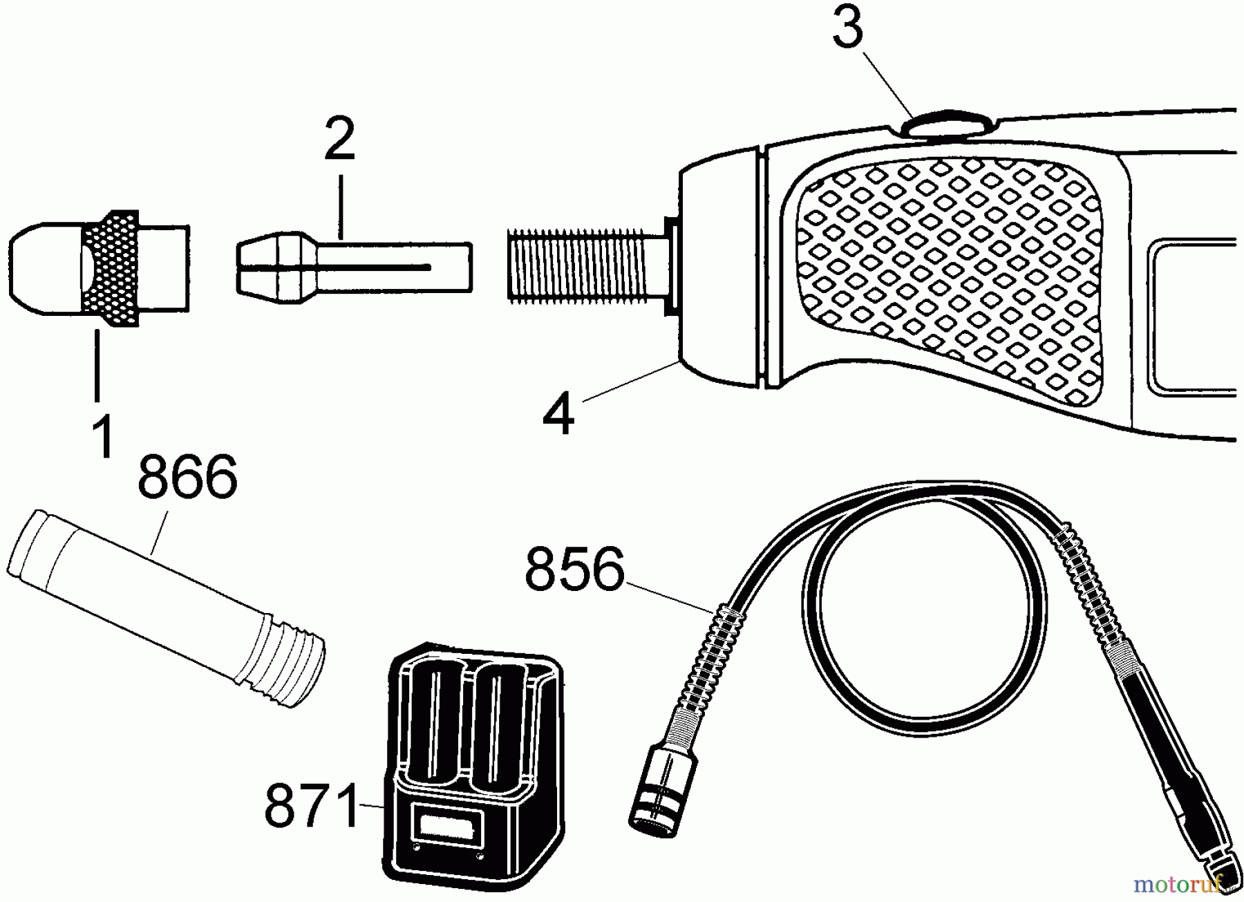 BLACK+DECKER INNENAUSSTATTUNG AUTOPFLEGE & MINIHANDWERK VP ROTARY TOOL KIT SEARS 11295 Seite 1