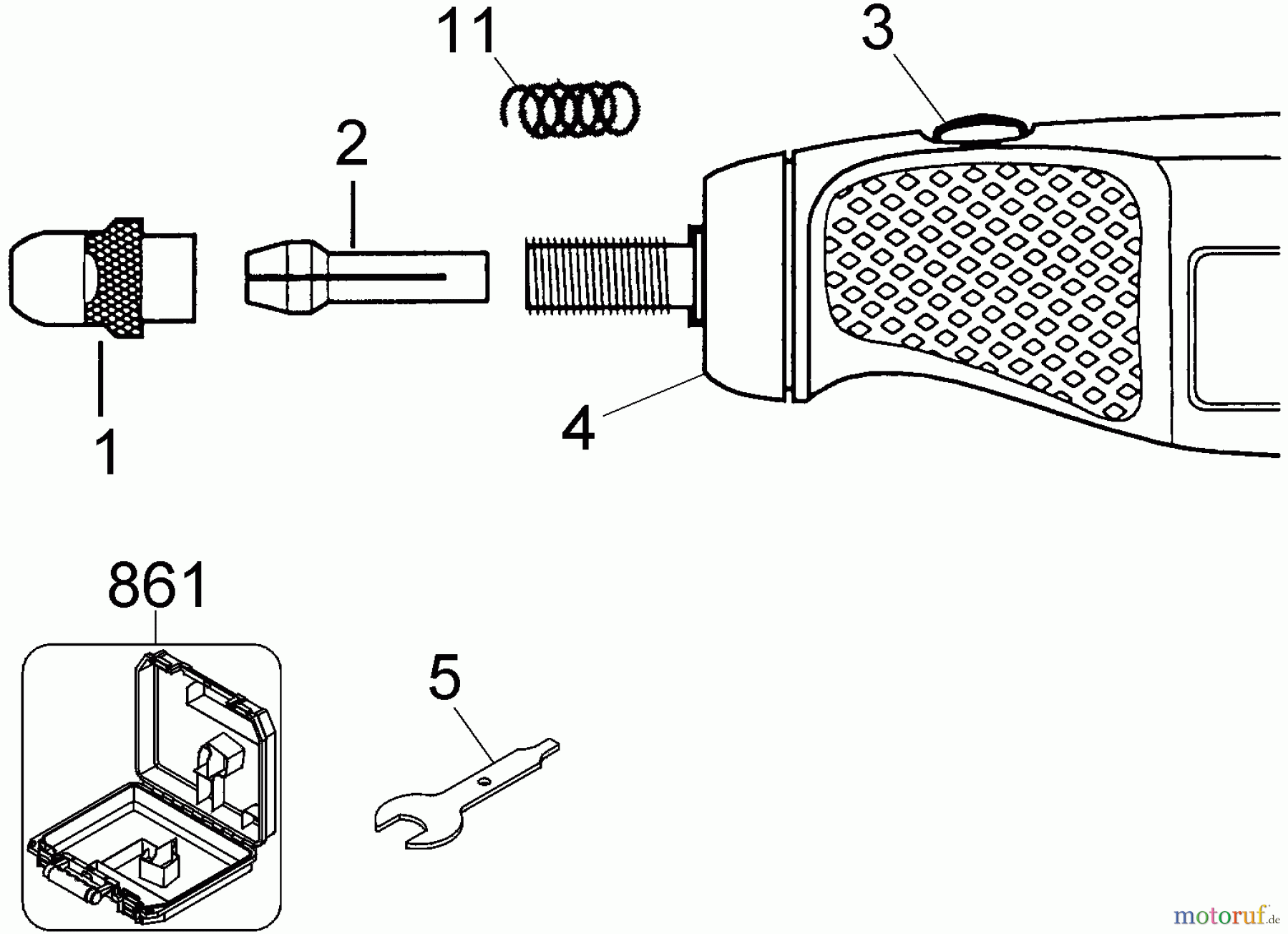  BLACK+DECKER INNENAUSSTATTUNG AUTOPFLEGE & MINIHANDWERK ROTARY TOOL/8 ACC/KITBOX RT500K Seite 1