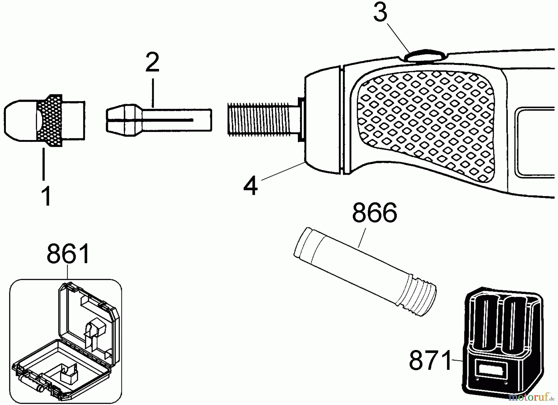 BLACK+DECKER INNENAUSSTATTUNG AUTOPFLEGE & MINIHANDWERK VP ROTARY TOOL VP940T Seite 1