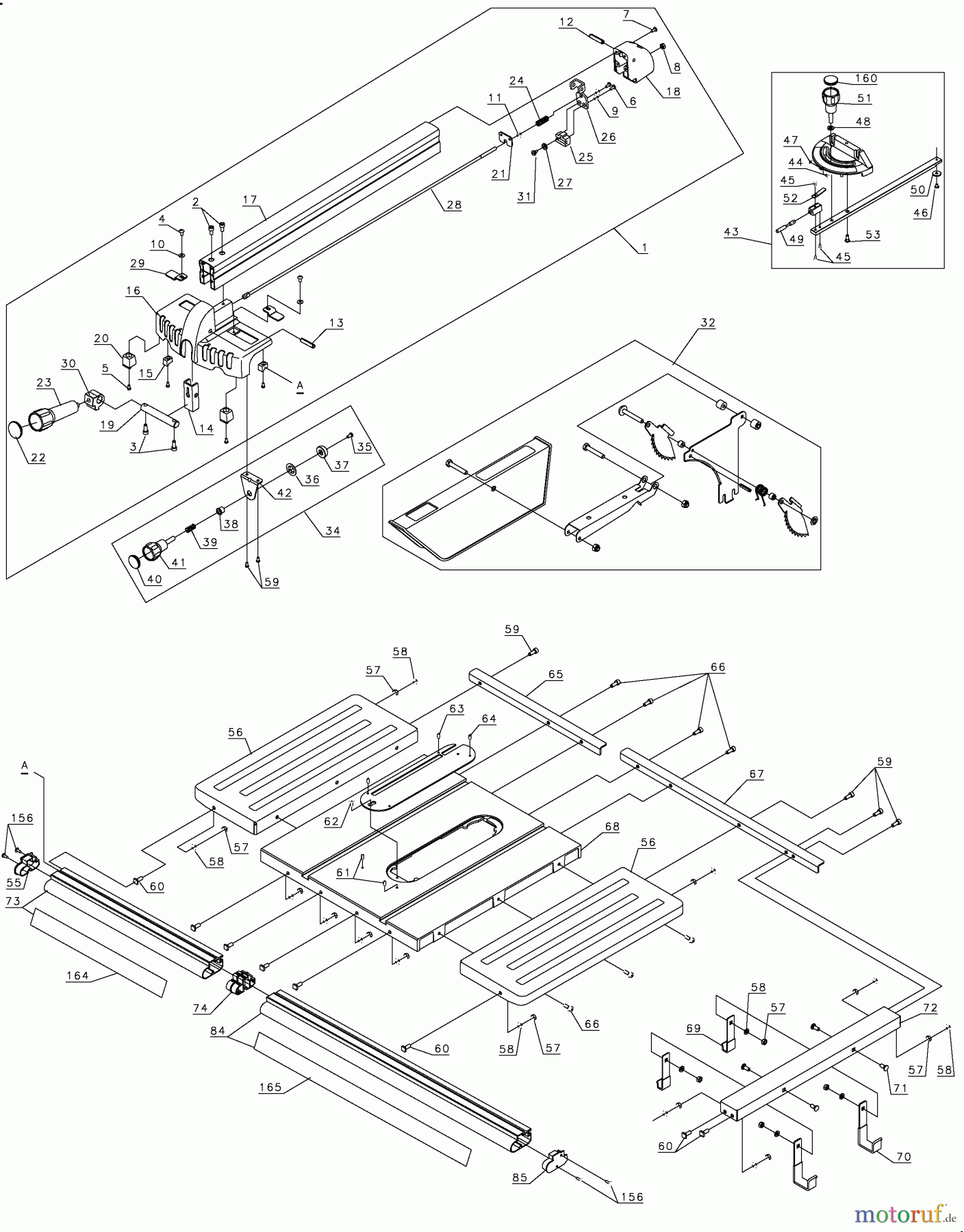BLACK+DECKER Divers TISCH SAGEN FS2500TS Seite 1
