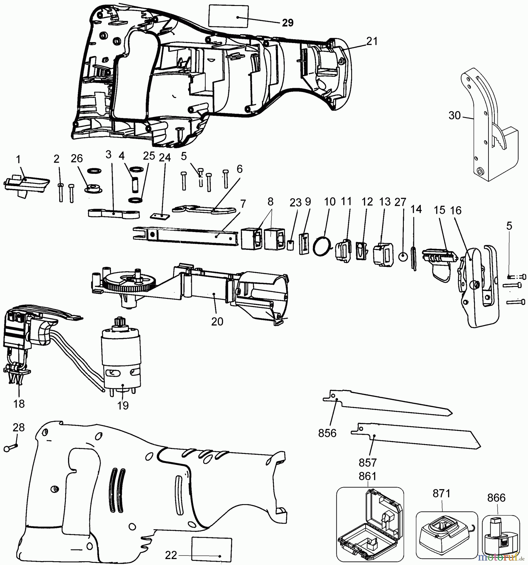 BLACK+DECKER Divers SCHNITTSÄGE CRS144K P Seite 1