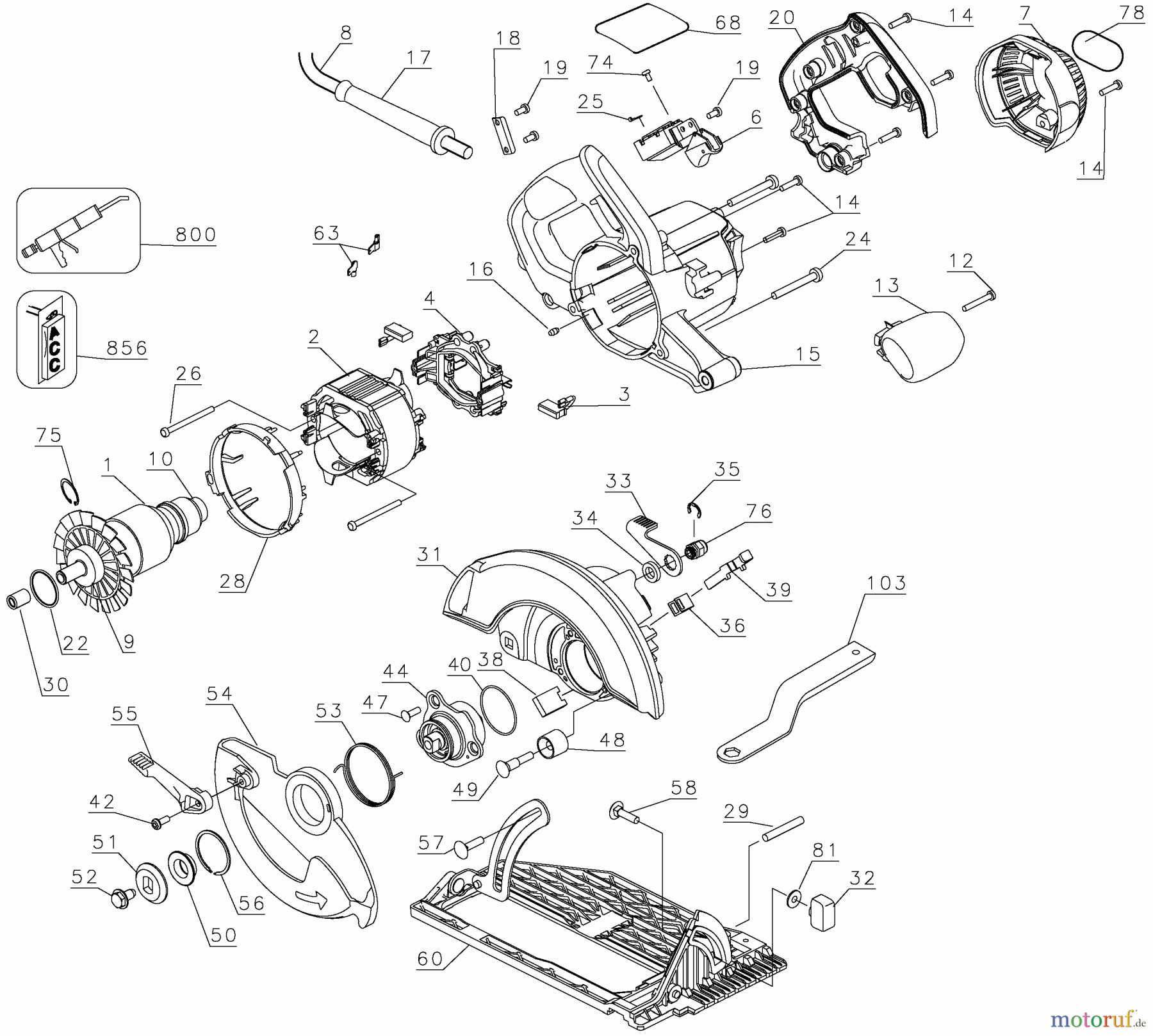  DEWALT HOLZARBEITEN KREISSÄGEN KREISSGE DW368 Seite 1