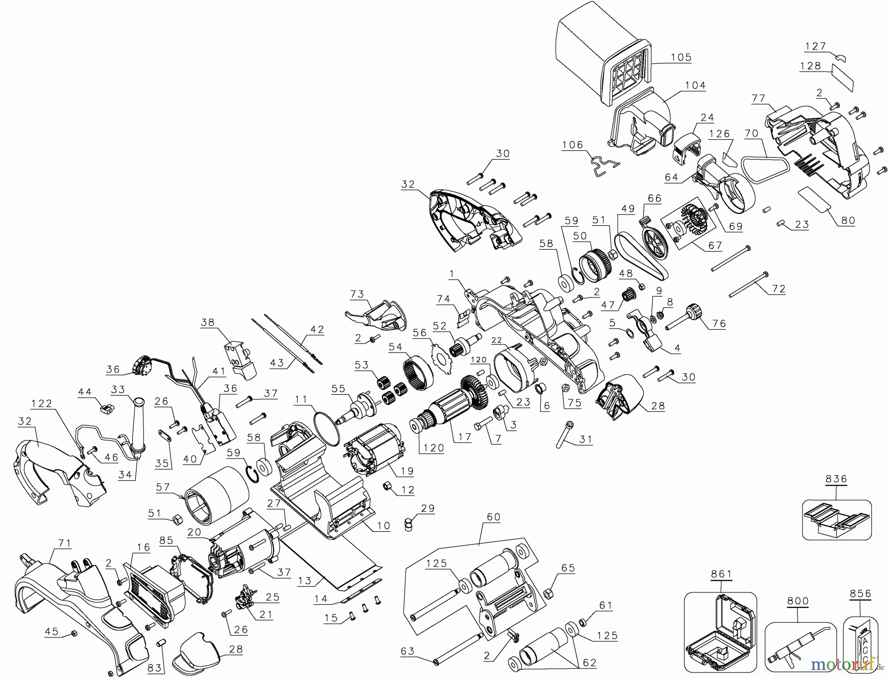  DEWALT HOLZARBEITEN BANDSCHLEIFER BANDSCHLEIFER DW433K Seite 1