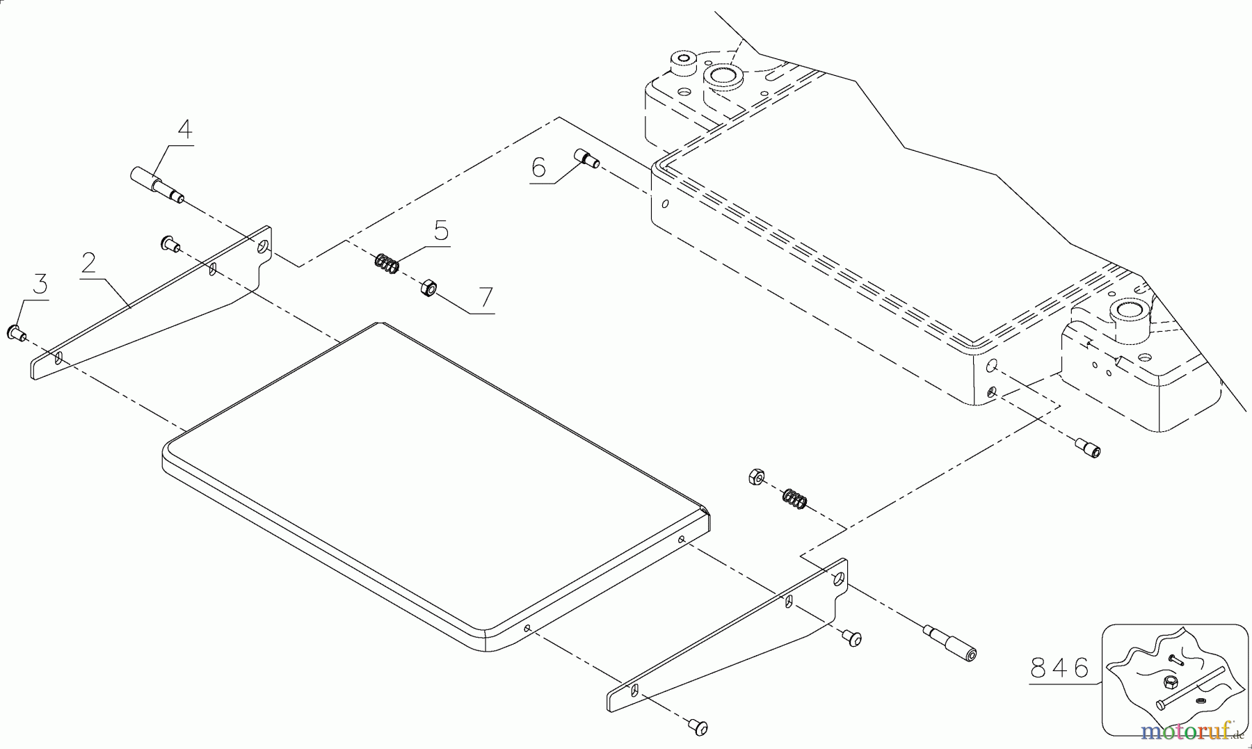  DEWALT ZUBEHÖR ACCESSORIES, ATTACHMENTS & UNPOWERED FOLDING TABLES DW7351 Seite 1