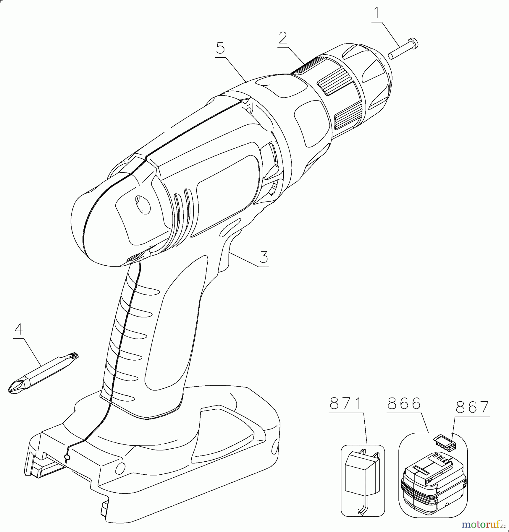 BLACK+DECKER INNENAUSSTATTUNG BOHRER 18V OPP DRILL - ORANGE PSO1800 Seite 1