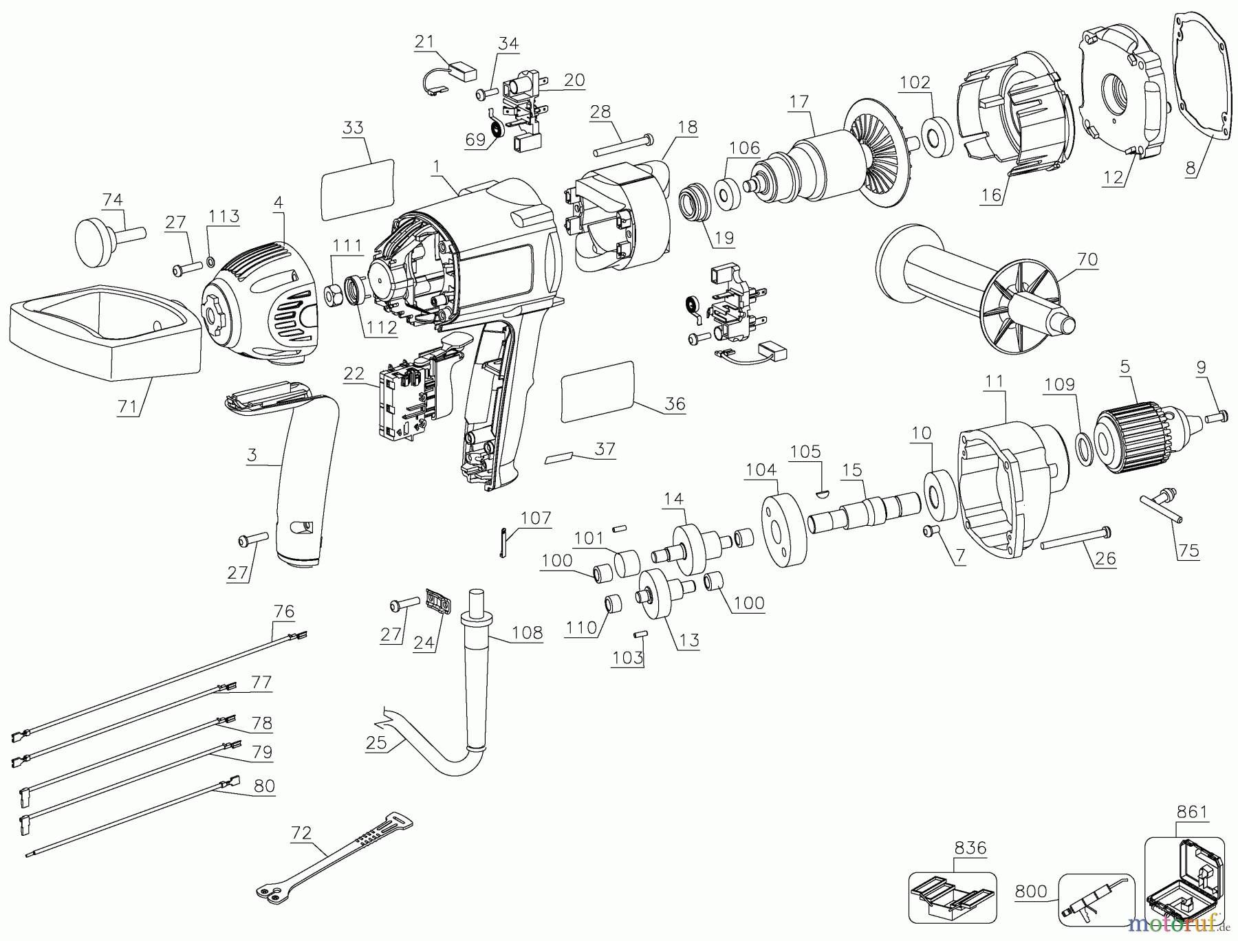 DEWALT SCHRAUBER SCHRAUBENDREHER Upgraded Mud Mixing Drill DW130VK Seite 1