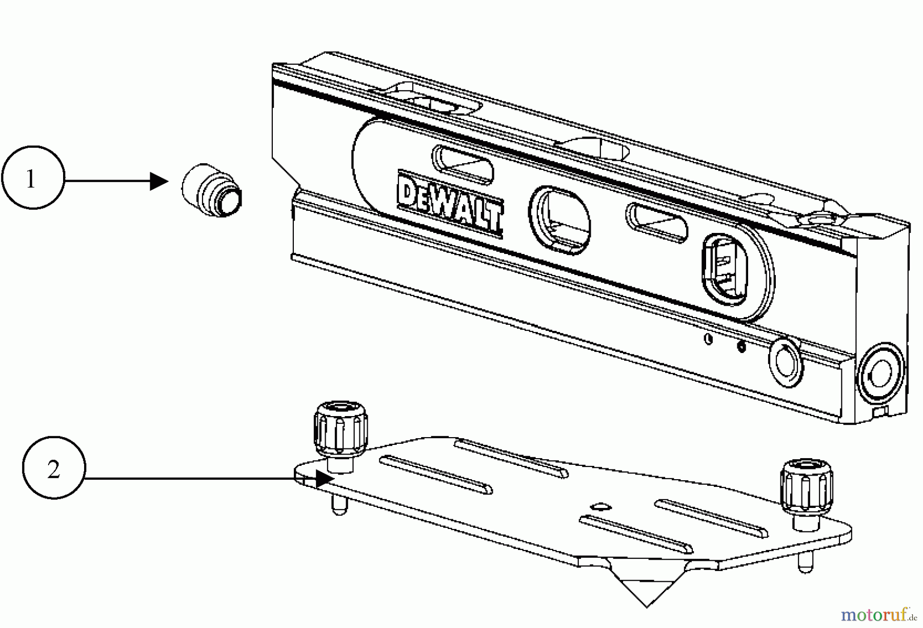 DEWALT LASERS LEVEL POINTER DW099P Seite 1