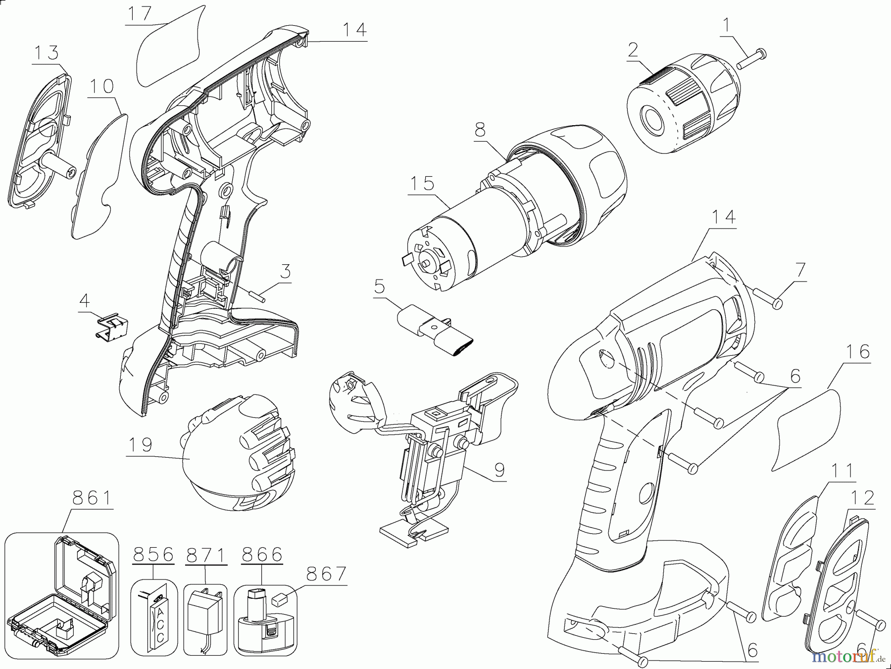  BLACK+DECKER Divers 18V DRILL CD180GK-2 Seite 1