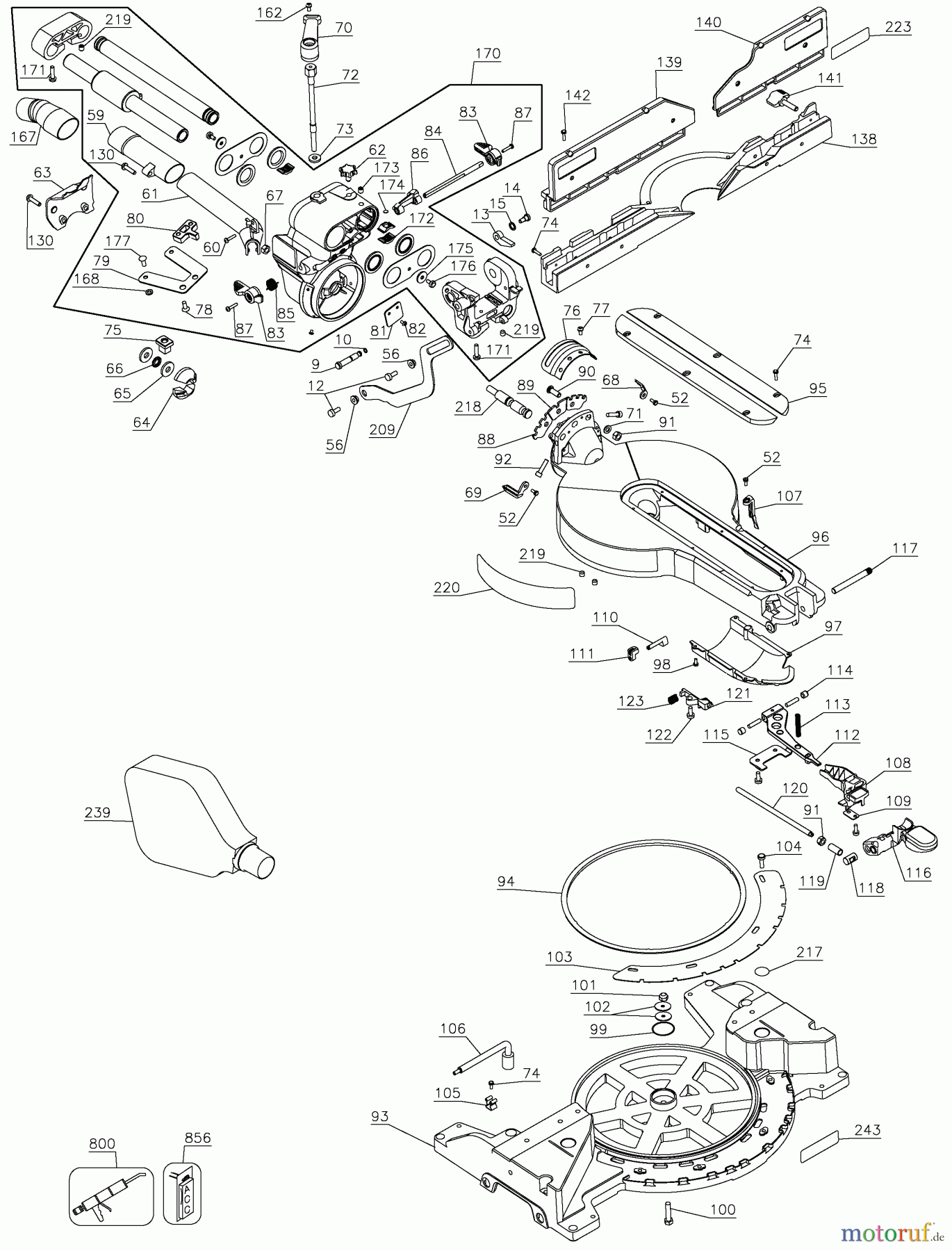DEWALT HOLZARBEITEN Gehrungssägen GEHRUNGSSÄGE DW718 Seite 2